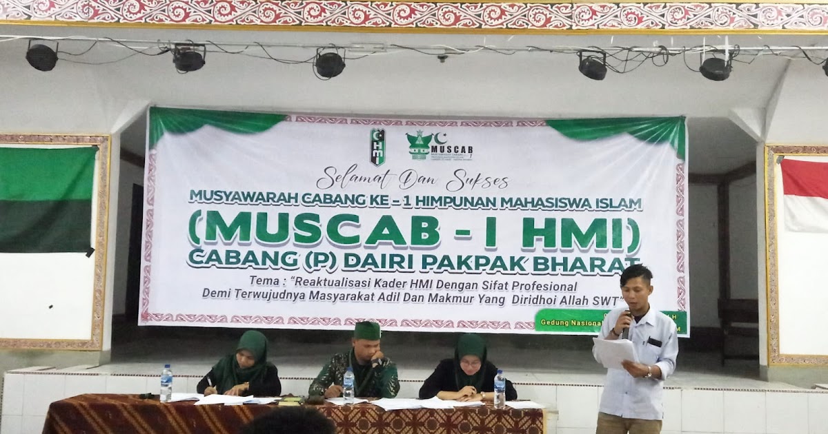 HMI pemkot bojonegoro Gelar Musyawarah Cabang